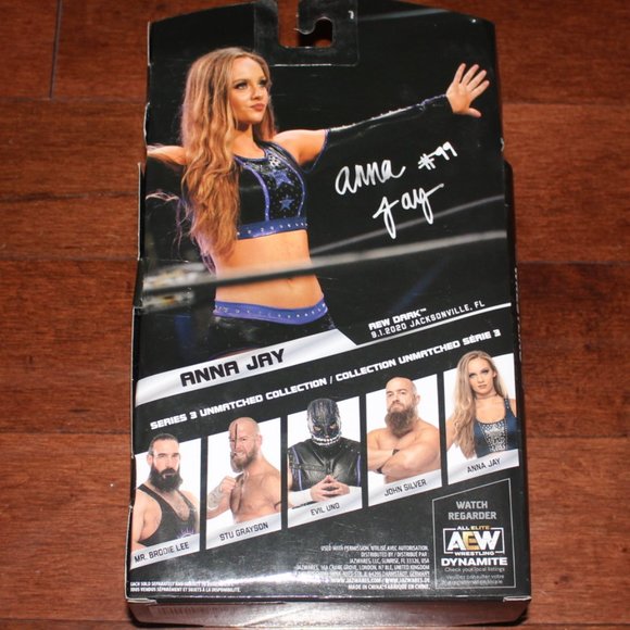 {1 0F 5000} AEW UNMATCHED SERIES 3 "ANNA JAY" - Picture 4 of 4